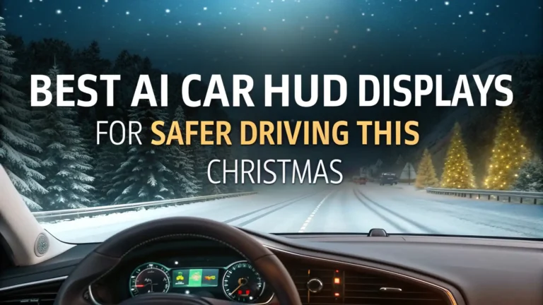 7 Best AI Car HUD Displays for Safer Driving This Christmas