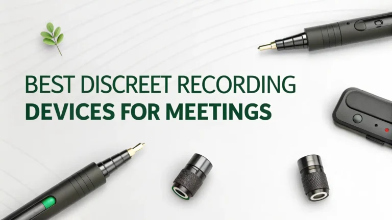 11 Best Discreet Recording Devices for Meetings in 2026