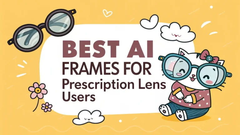 11 Best AI Frames for Prescription Lens Users In 2026