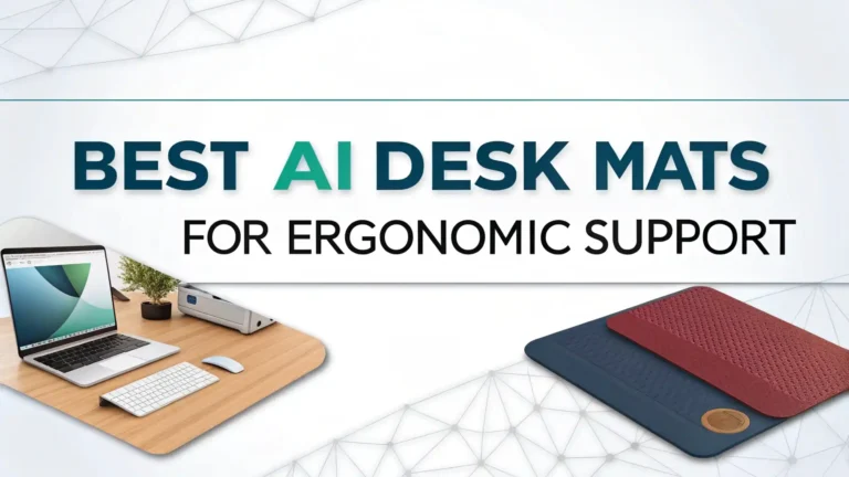 6 Best AI Desk Mats for Ergonomic Support in 2026