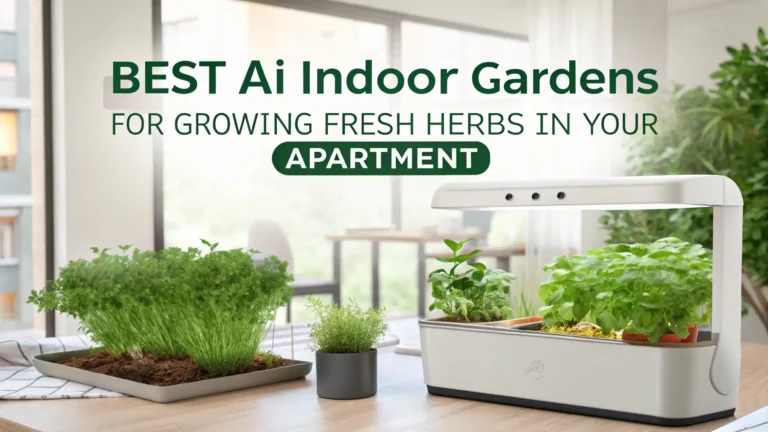 9 Best AI Indoor Gardens for Growing Fresh Herbs in Your Apartment