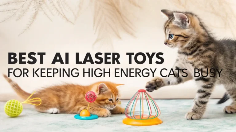 7 Best AI Laser Toys for Keeping High Energy Cats Busy in 2026