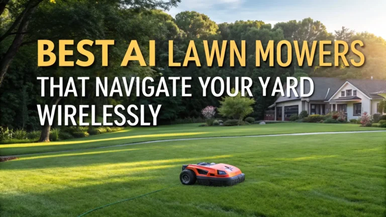 8 Best AI Lawn Mowers That Navigate Your Yard Wirelessly in 2026