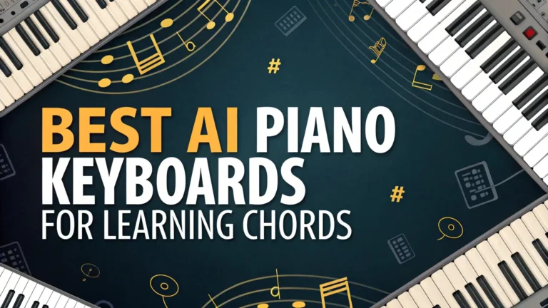 9 Best AI Piano Keyboards for Learning Chords in 2026
