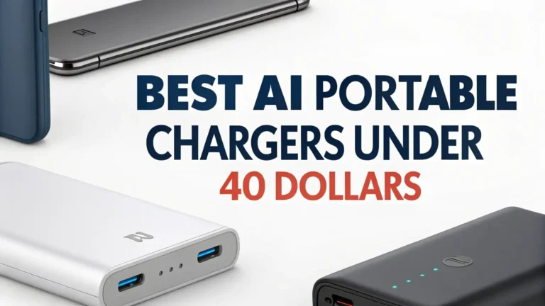 10 Best AI Portable Chargers Under 40 Dollars in 2026