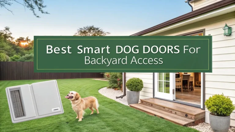 7 Best Smart Dog Doors for Backyard Access in 2026