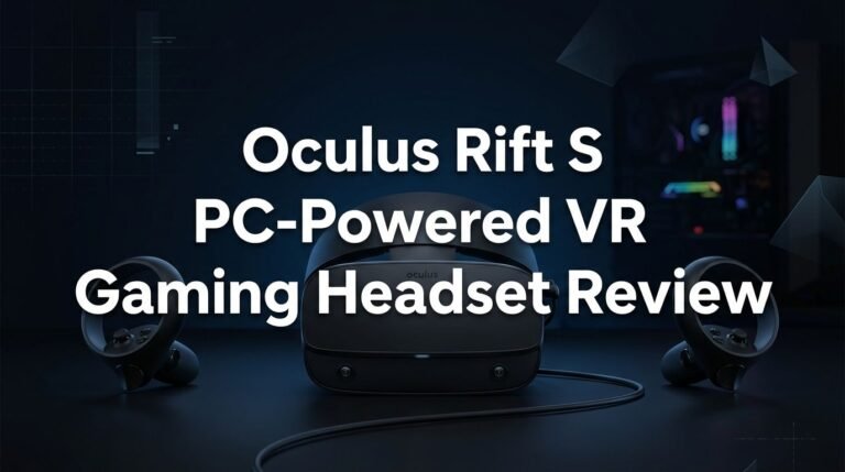 Oculus Rift S PC-Powered VR Gaming Headset Review 2026