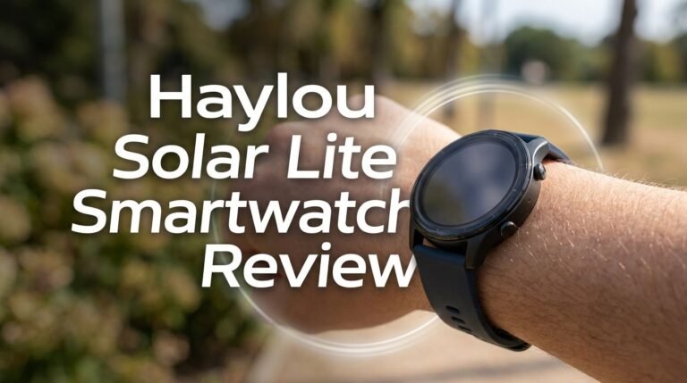 Haylou Solar Lite Smartwatch Review 2026: Worth Buying?