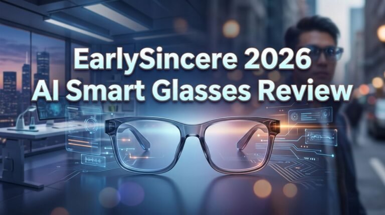 EarlySincere 2026 AI Smart Glasses Review: Do You Need a Subscription?