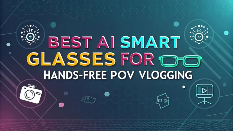 5 Best AI Smart Glasses for Hands-Free POV Vlogging in 2026