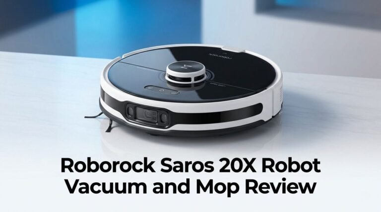 Roborock Saros 20X Robot Vacuum and Mop Review 2026