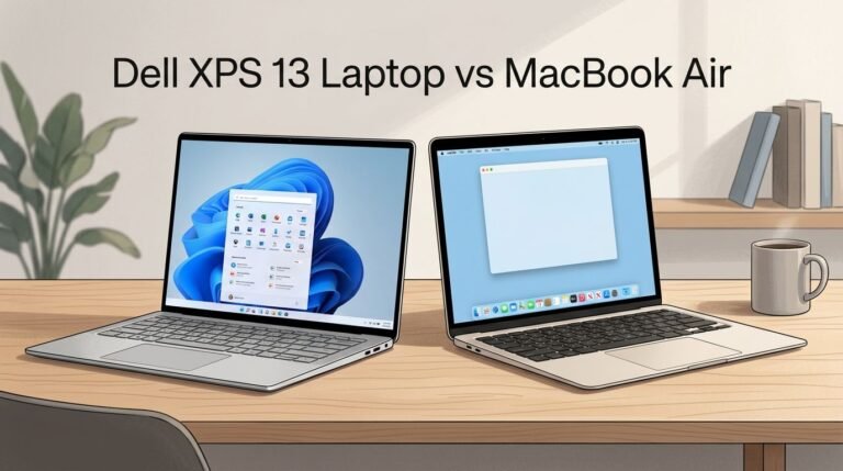 Dell XPS 13 Laptop vs MacBook Air: Who Wins?