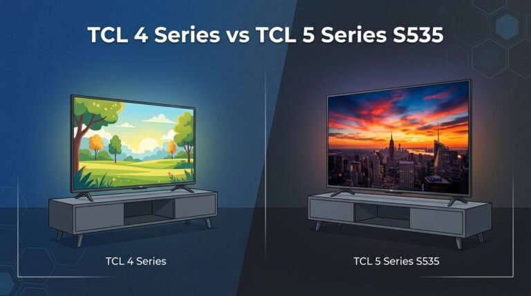 TCL 4 Series vs TCL 5 Series S535: Full Specs Comparison