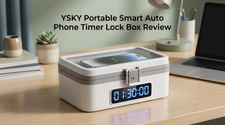 YSKY Portable Smart Auto Phone Timer Lock Box Review 2026