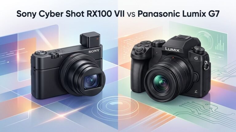 Sony Cyber Shot RX100 VII vs Panasonic Lumix G7