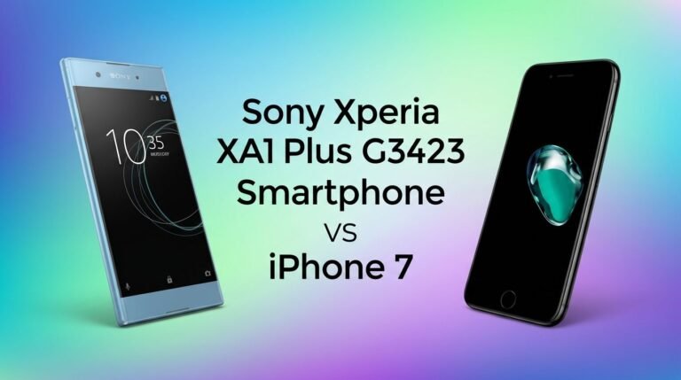 Sony Xperia XA1 Plus G3423 32GB Smartphone vs iPhone 7