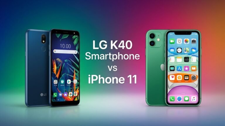 LG K40 Smartphone vs iPhone 11: Battle of the Best