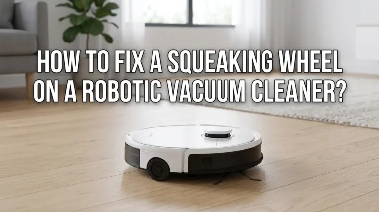 How to Fix a Squeaking Wheel on a Robotic Vacuum Cleaner?