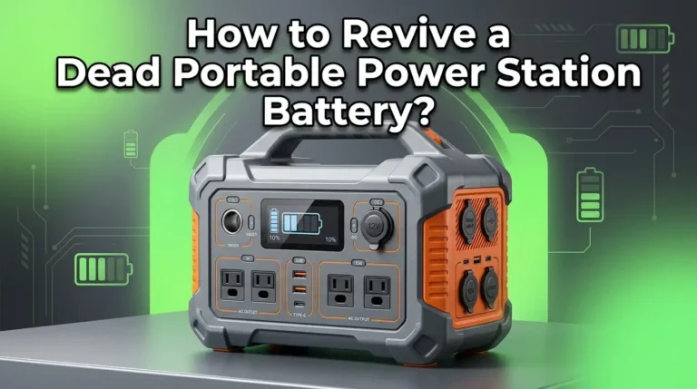 How to Revive a Dead Portable Power Station Battery?