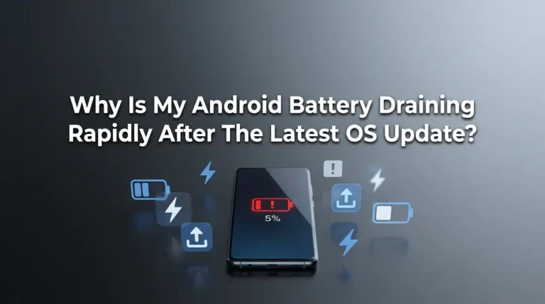 Why Is My Android Battery Draining Rapidly After The Latest OS Update?